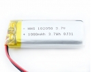 500mAH-1000mAH - HHS 102050 3.7V電(diàn)池1500mah電(diàn)池适用(yòng)于平板電(diàn)脑玩具现货A GPS导航产品