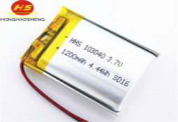 直销103040 1200mah自行車(chē)灯锂電(diàn)池3.7v led照明gps环保電(diàn)池