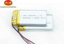 HHS 503040 500mAh聚合物(wù)锂電(diàn)池 3.7v 数码音箱锂電(diàn)池LED灯玩具電(diàn)池