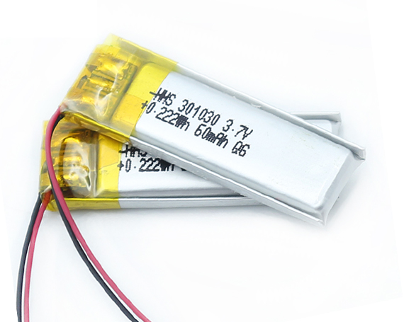 3.7v 60mah 锂聚合物(wù)電(diàn)池HHS 301030适用(yòng)于Mp3蓝牙手链腕表