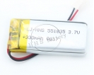 30mAH-500mAH - 原装551835 3.7V 330mAh可(kě)充電(diàn)脂离子電(diàn)池，适用(yòng)于智能(néng)手环