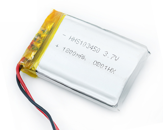 HHS锂聚合物(wù)3.7V 1800mAh（103450）電(diàn)池