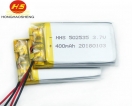 30mAH-500mAH - 深圳電(diàn)池鸿昊升公司502535 602535 500mAh 3.7v LDE照明训狗器理(lǐ)疗仪按摩仪電(diàn)池