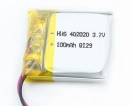 30mAH-500mAH - HHS 3.7V 120mAh 402020電(diàn)池锂聚合物(wù)可(kě)充電(diàn)中置MP3 GPS